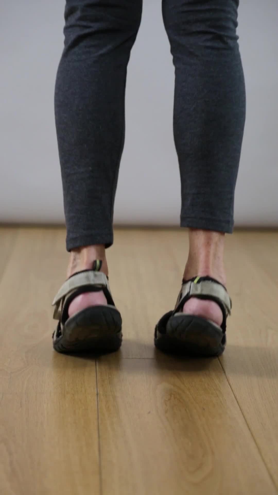 Zehenspitzen-Gleichgewicht für zuhause