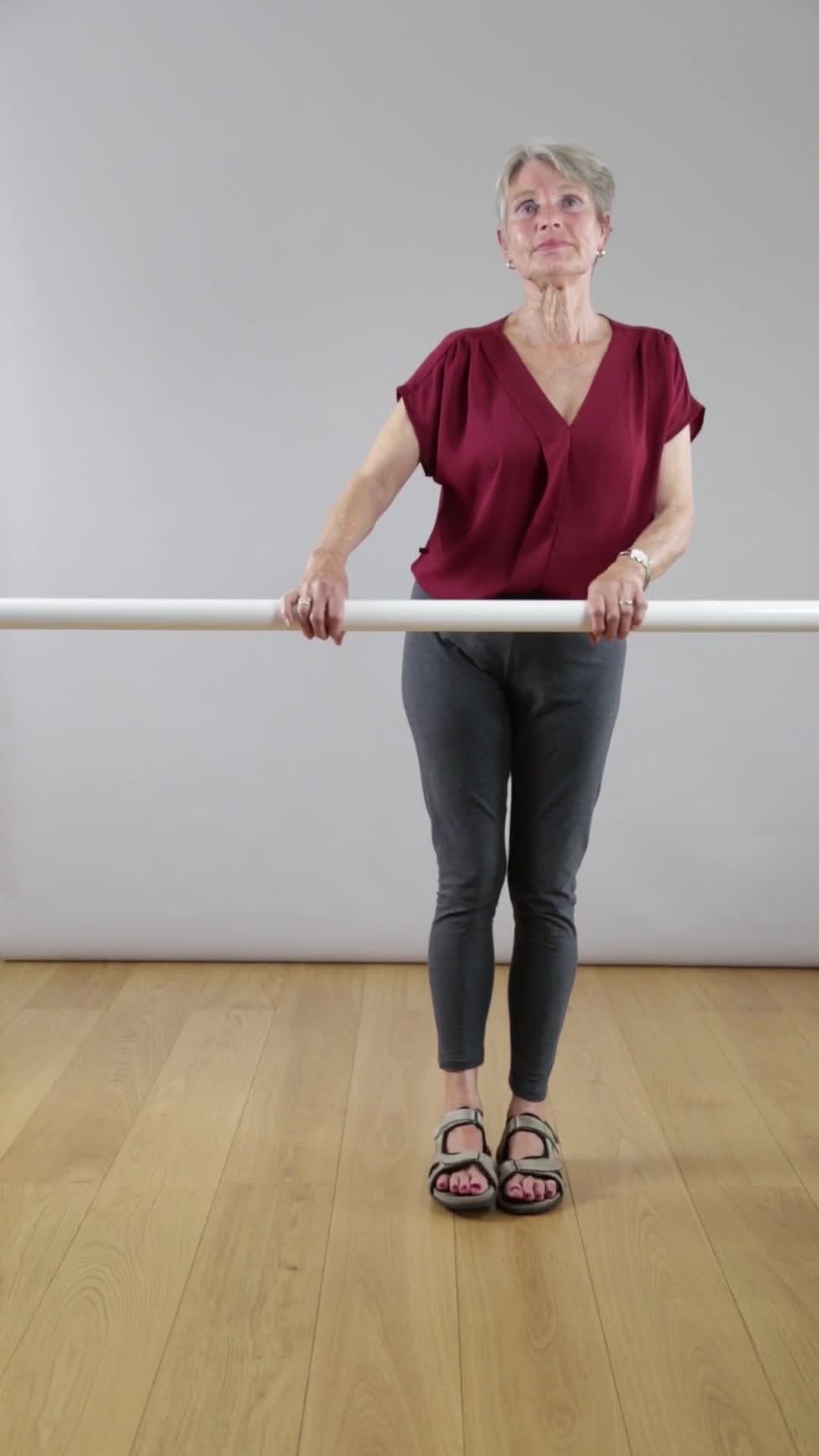 Bein zur Seite für zuhause